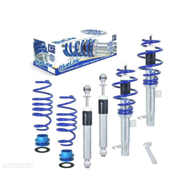 SUSPENSÃO REGULÁVEL COILOVER BLUE LINE PARA FORD FIESTA JH JD - 1