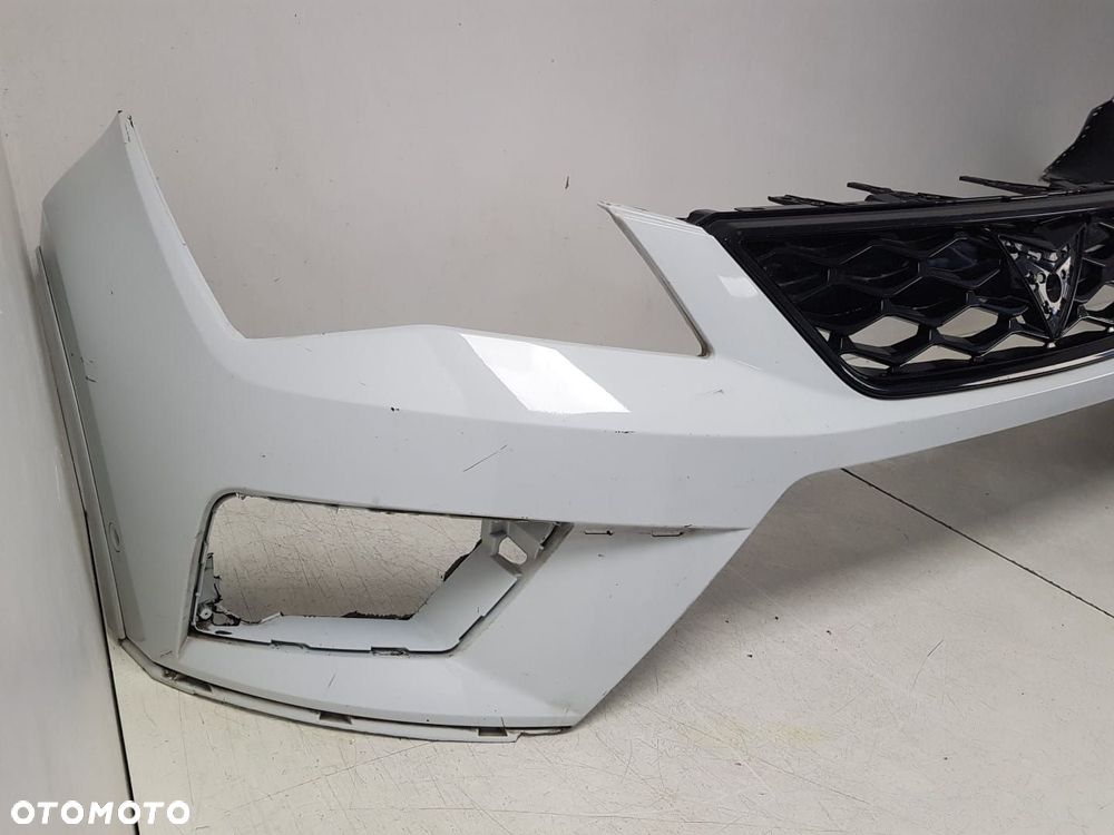 SEAT ATECA CUPRA 16-20 ZDERZAK PRZEDNI PRZÓD GRILL 575807221 NEVADA WHITE - 3