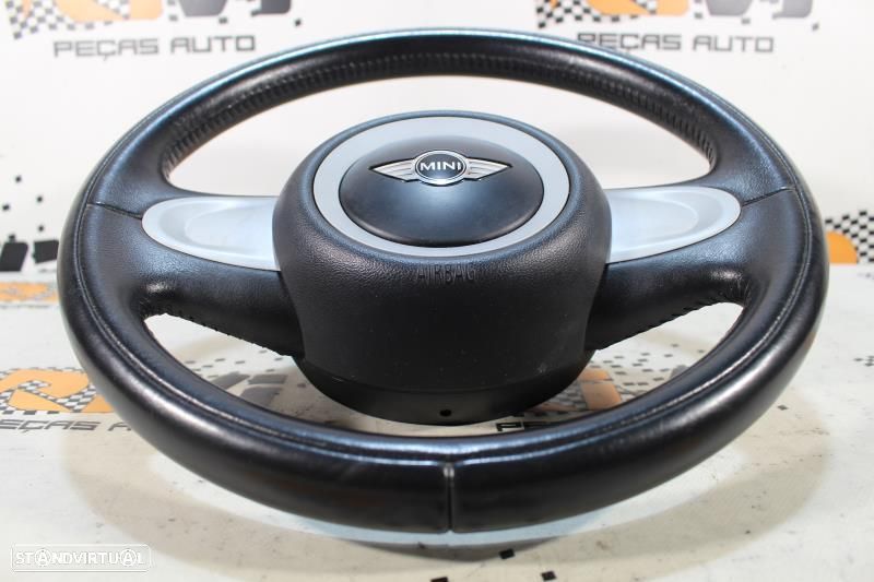 Volante Mini Mini (R56)  Volante Mini R56 Em Pele - 3