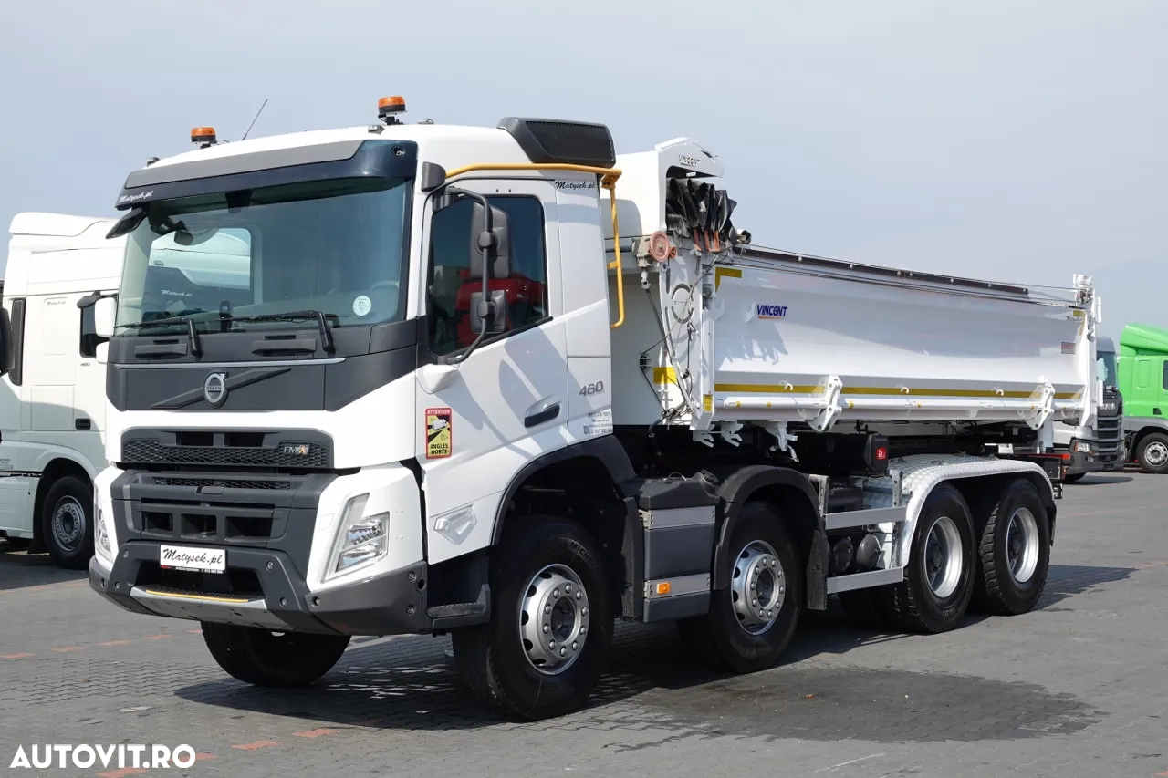 Volvo FMX 460 / 8x4 / BASCULANTE + HIDROBOARD / 2022 / NOUL MODEL - 8