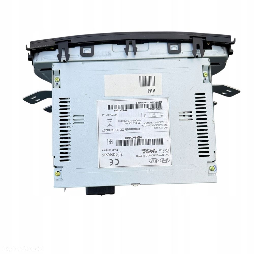 Nawigacja Radio Hyundai Santa Fe Iii 3 2012-16R 96560-2W200 - 4
