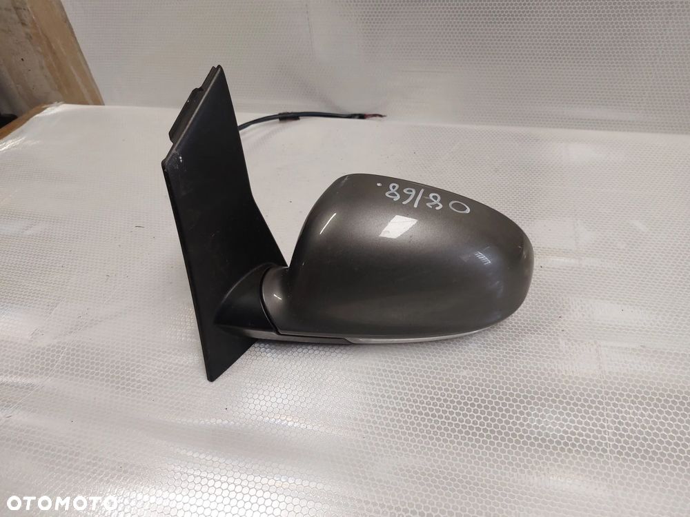 - LUSTERKO PRZÓD PRZEDNIE LEWE VW GOLF 5 V PLUS + BRAK KOSTKI LA7T SZARY 6PIN - 2