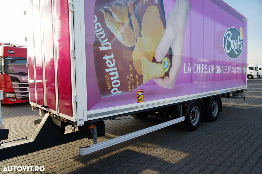 DAF CF 450 / COMBINAȚIE TANDEM / CONTAINER / 120 M3 / TRANSPORTABIL / 4X2 / REMORCA LECI / SAF / PODEA REZISTENTĂ - 10