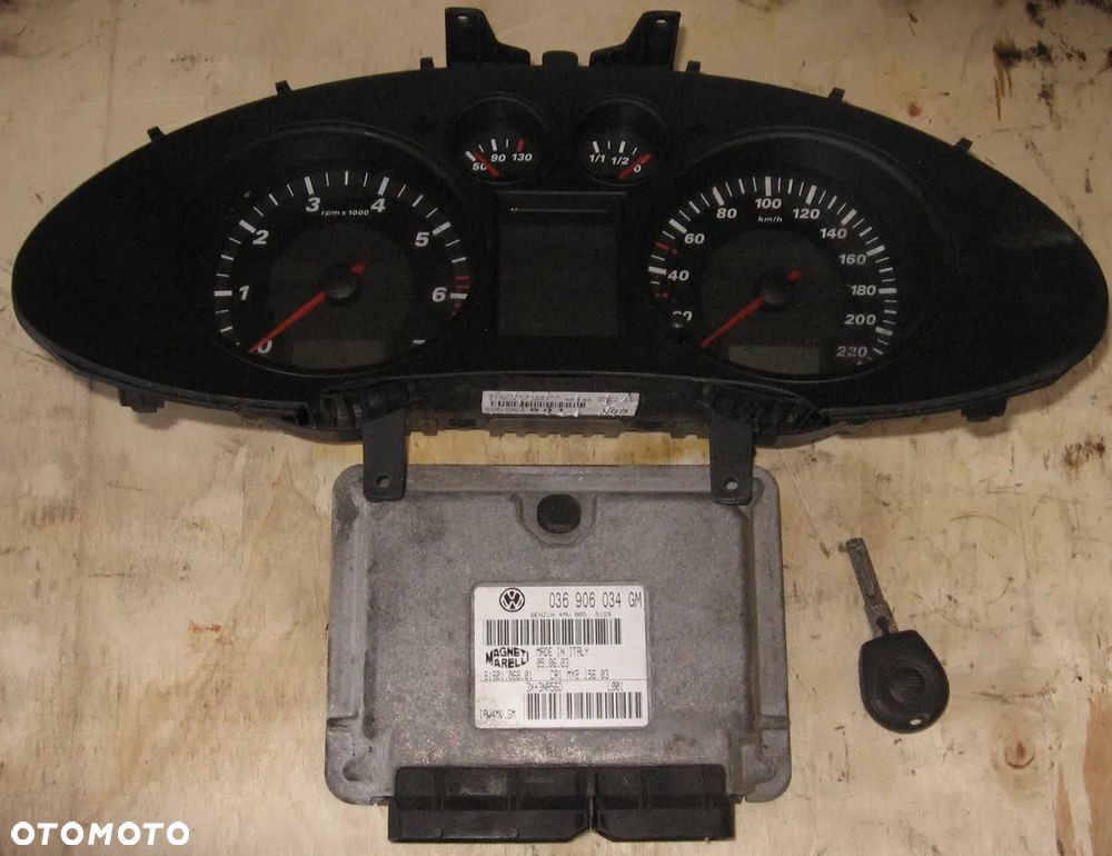sterownik silnika zestaw startowy IBIZA III 1.4 036906034GM seat - 1