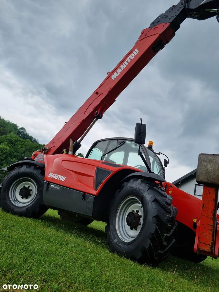Manitou MT1840 Ładowarka Teleskopowa 18metrów jak nowa z salonu 2015r 3180 mtg z Norwegii Widły i Łyżka PERKINS - 4