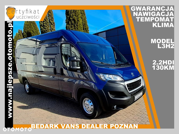 Peugeot Boxer, L3H2, nawigacja,  tempomat, klima,czujniki