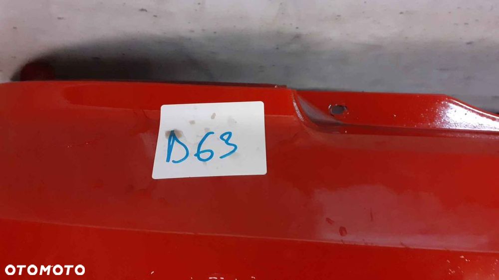 * ZDERZAK TYŁ TYLNY DO KIA PICANTO CZERWONY R1 - 2