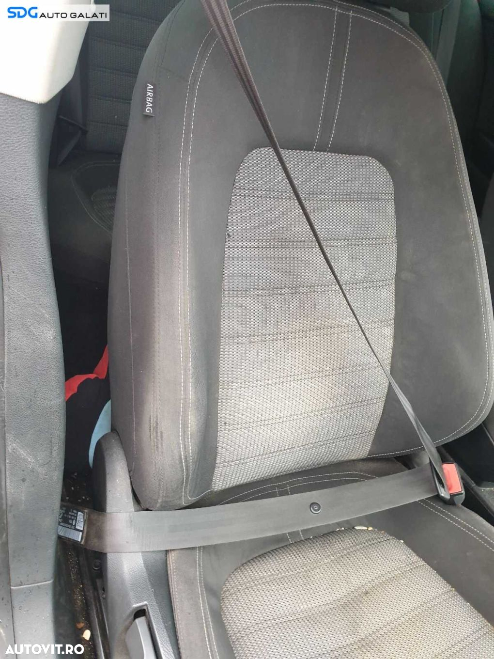 Interior Textil Scaune Fata Stanga Dreapta si Bancheta Sezut cu Spatar Volkswagen Passat CC 2008 - 2012 [0394] - 8