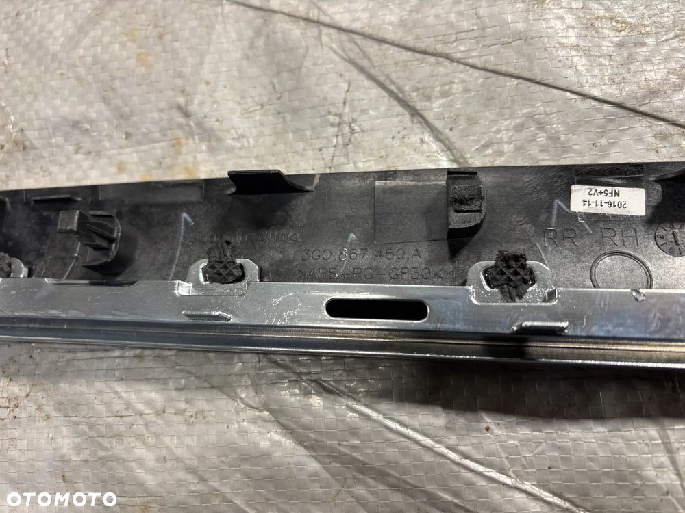 VW Passat B8 listwy dekor drzwi deski konsoli komplet - 7