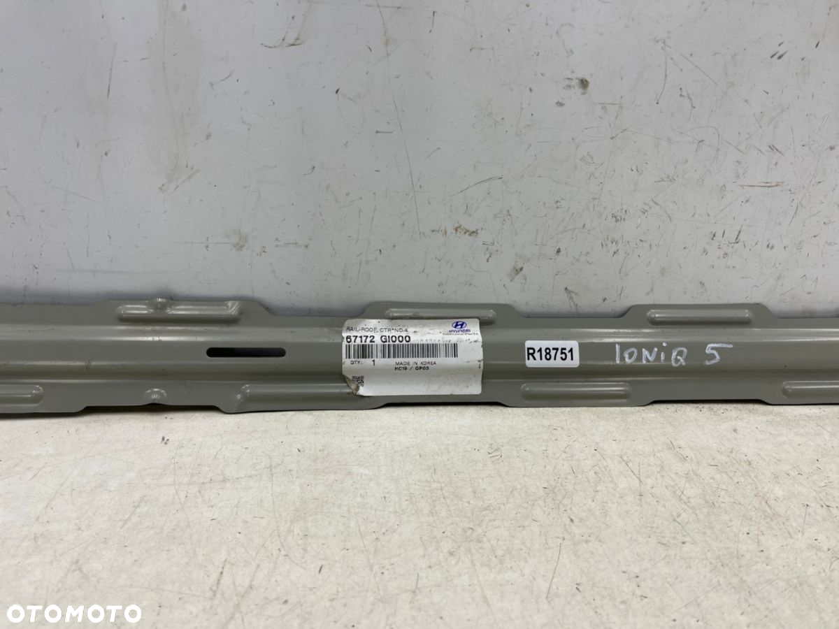 Poszycie Hyundai Ioniq 5 21r.- poprzeczka wewnętrzna wzmocnienie dachu  NOWA ORYGINALNA 67172gi000 - 4
