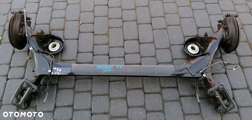 PEUGEOT 307 HB  BELKA ZAWIESZENIA TYLNA OS POMORSKIE - 2