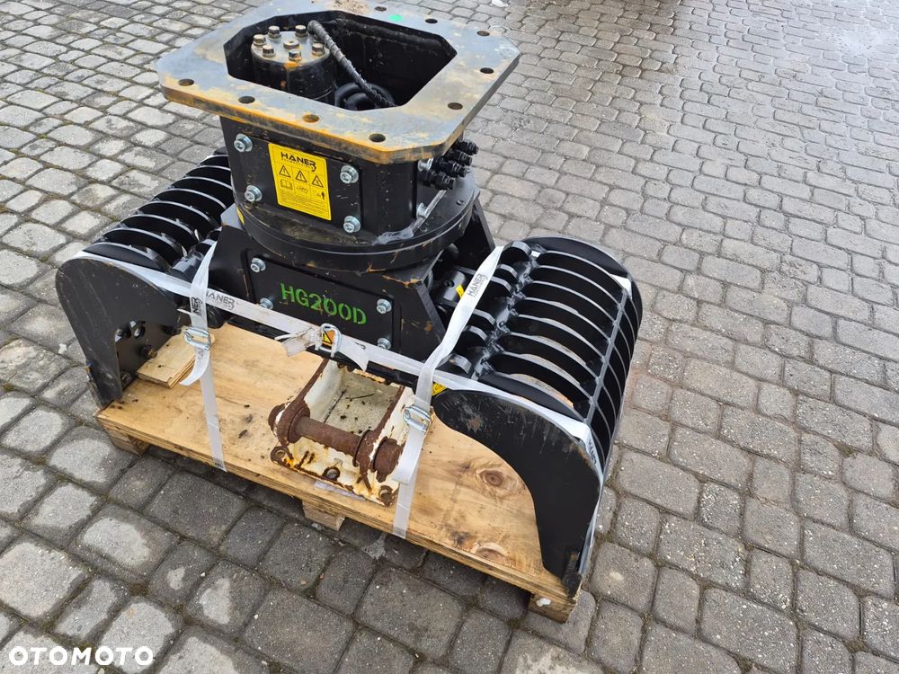 Chwytak chydrauliczny obrotowy sortujący wyburzeniowy kleszcze Haner 142kg, NOWE!!! - 1