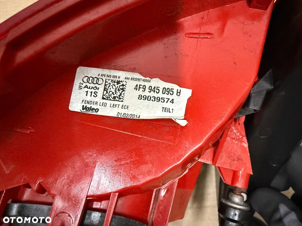 AUDI A6 C6 AVANT KOMBI 04-08 LAMPA LED LEWY TYŁ KAROSERYJNA 4F9945095H - 5
