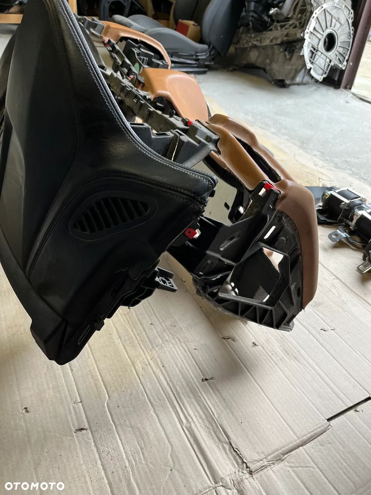 BMW X6 F16 DESKA ROZDZIELCZA KOKPIT KONSOLA AIRBAG NAPINACZE ORYGINAŁ KOMPLET - 5