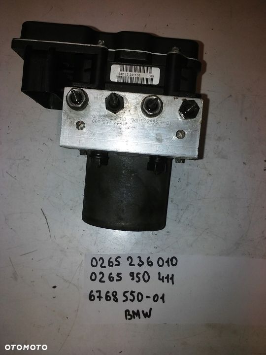 POMPA MODUŁ ABS ESP BMW E60 0265236010 0265950411 - 1