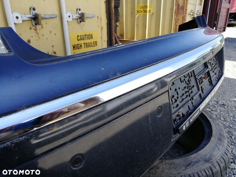 VW PHAETON 3d0 ZDERZAK TYLNY TYŁ CHROM - 5