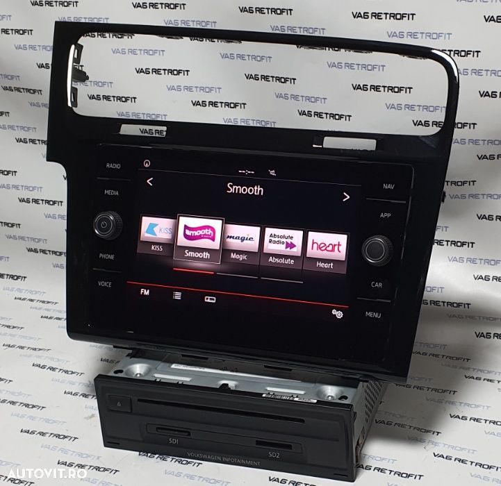 Navigatie Originala VW Golf 7 VII MIB 2 MIB2 Discover Media HARMAN - 5