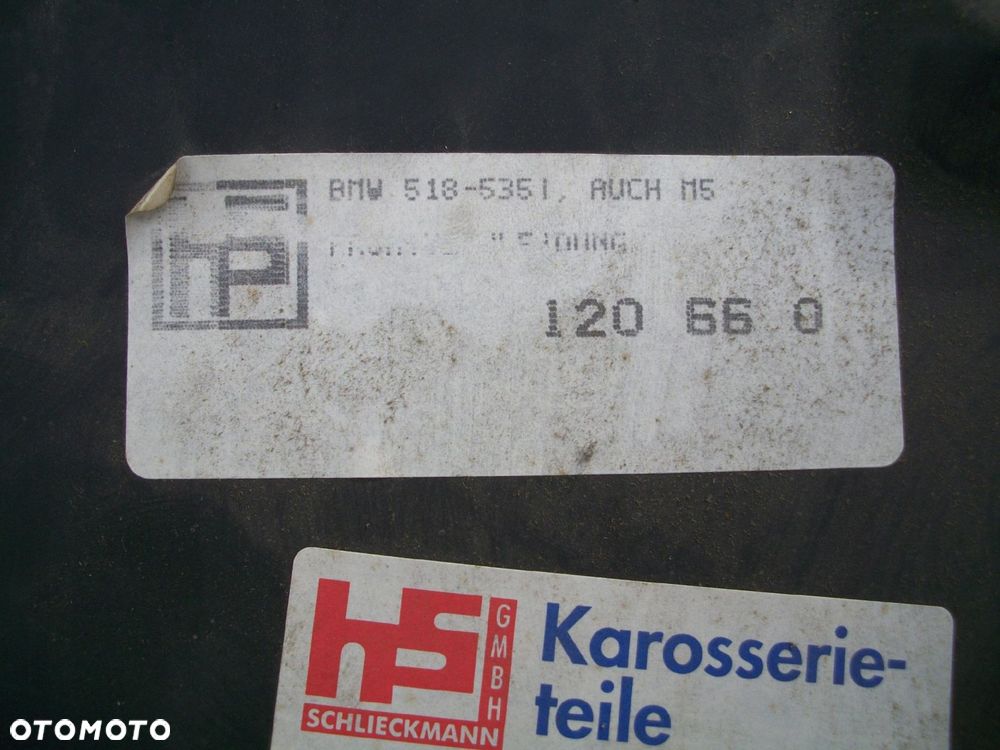 BMW E34 WZMOCNIENIE CZOŁOWE PAS PRZEDNI - 9