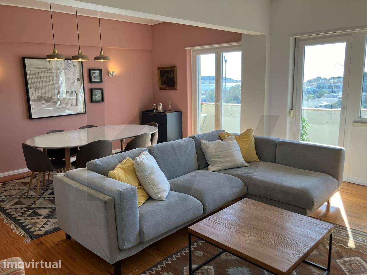 Elegância e Vista Rio no Coração do Restelo – T3 Renovado (não mobilad - Grande imagem: 4/18