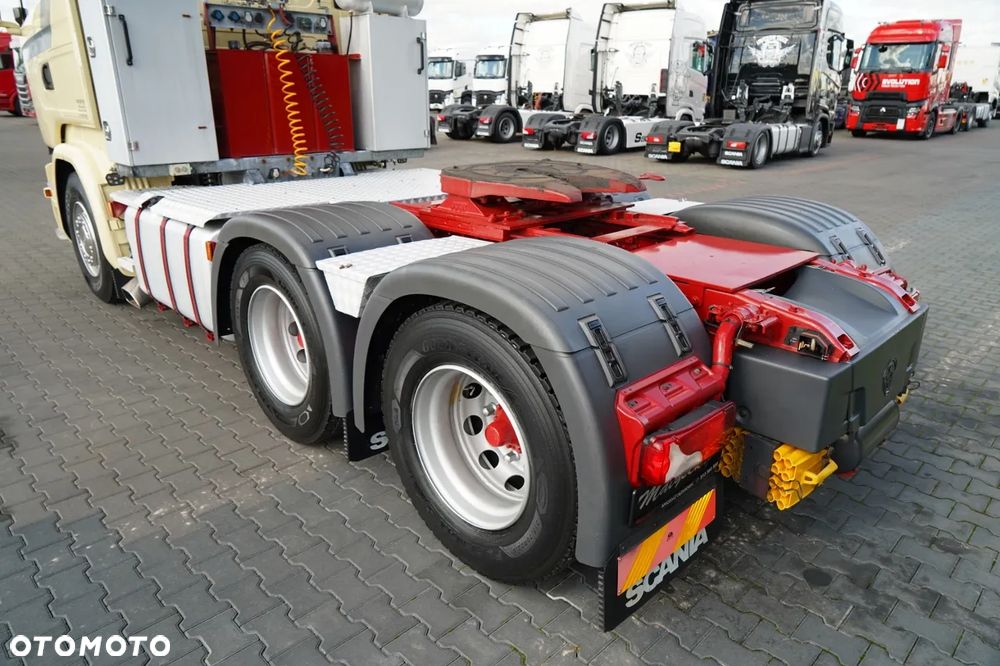 Scania R 580 / V8 / 6x4 / DMC: 95.000 KG / KLIMA POSTOJOWA / OPTICRUISE / 3 OSIOWY CIĄGNIK SIODŁOWY - 12
