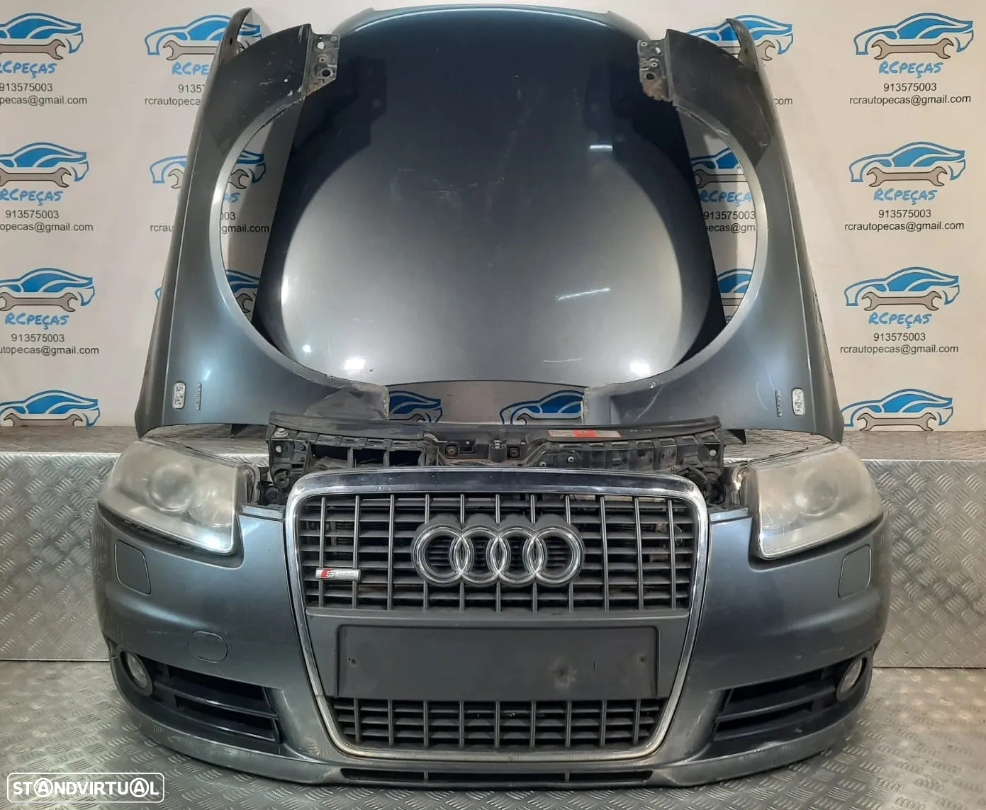 FRENTE COMPLETA AUDI A6 C6 SLINE S-LINE DIESEL XENON - 9