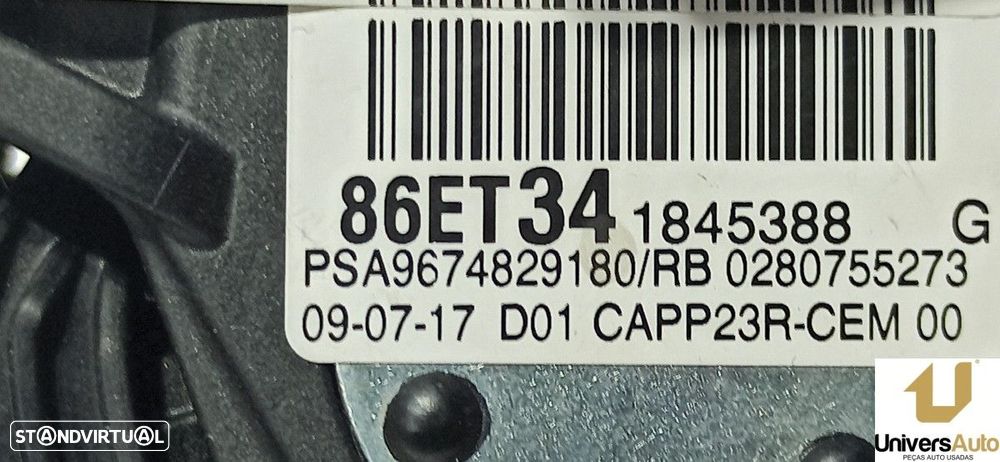 POTENCIÓMETRO PEDAL ACELERADOR PEUGEOT 308 SW ALLURE - 6