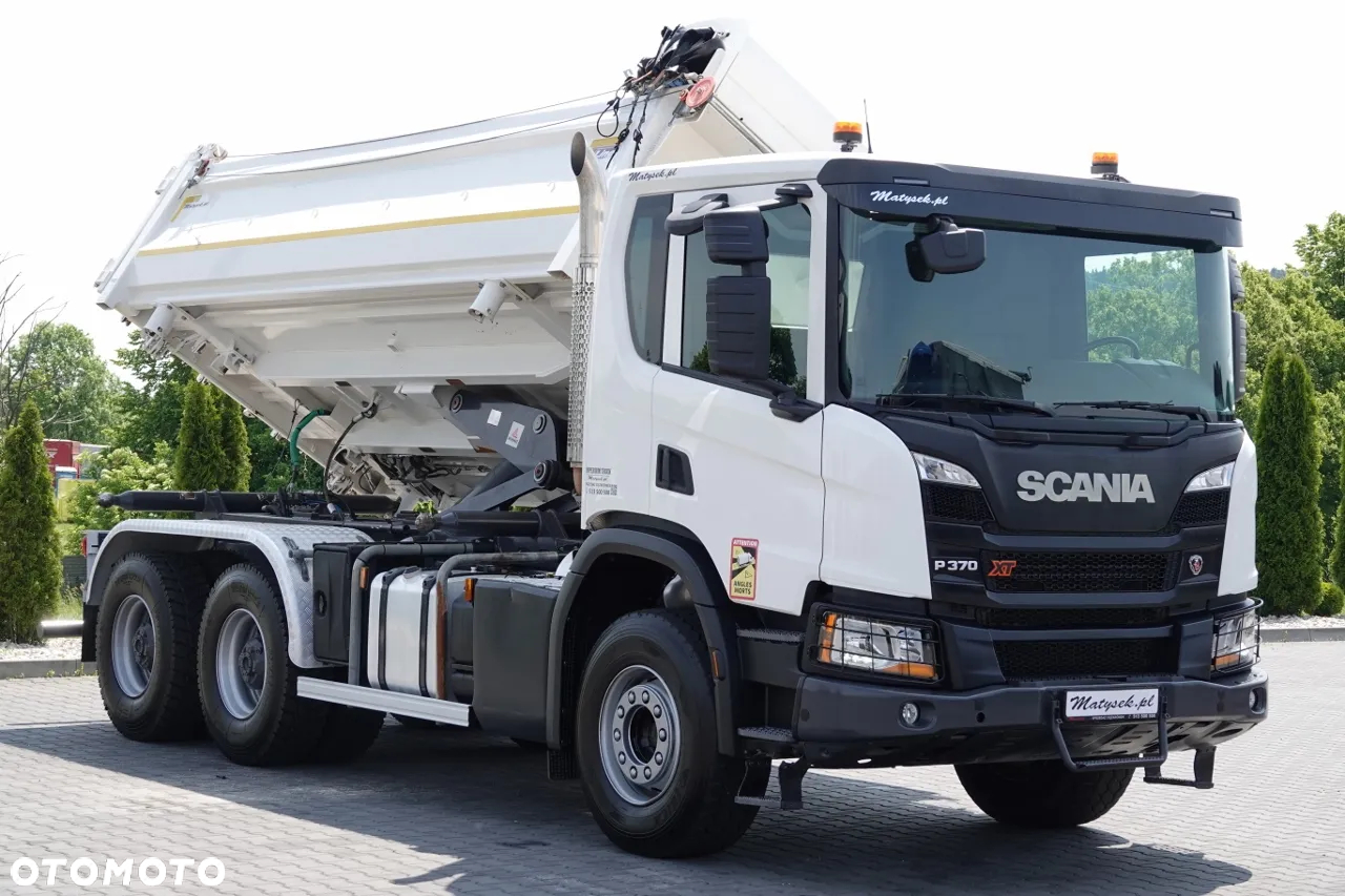 Scania P 370 XT / 6x4 / WYWROTKA / HYDROBURTA / BORDMATIC / 2021 ROK - 9
