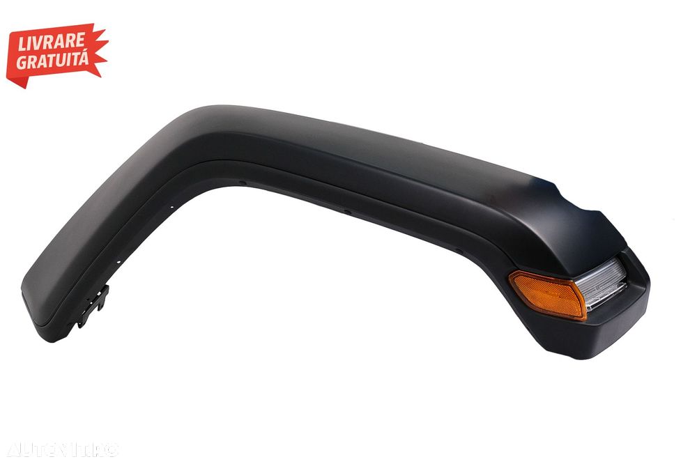 Extensii Aripi Fata Jeep Wrangler JL (2018-2024) Semnal Dinamic- livrare gratuita - 3
