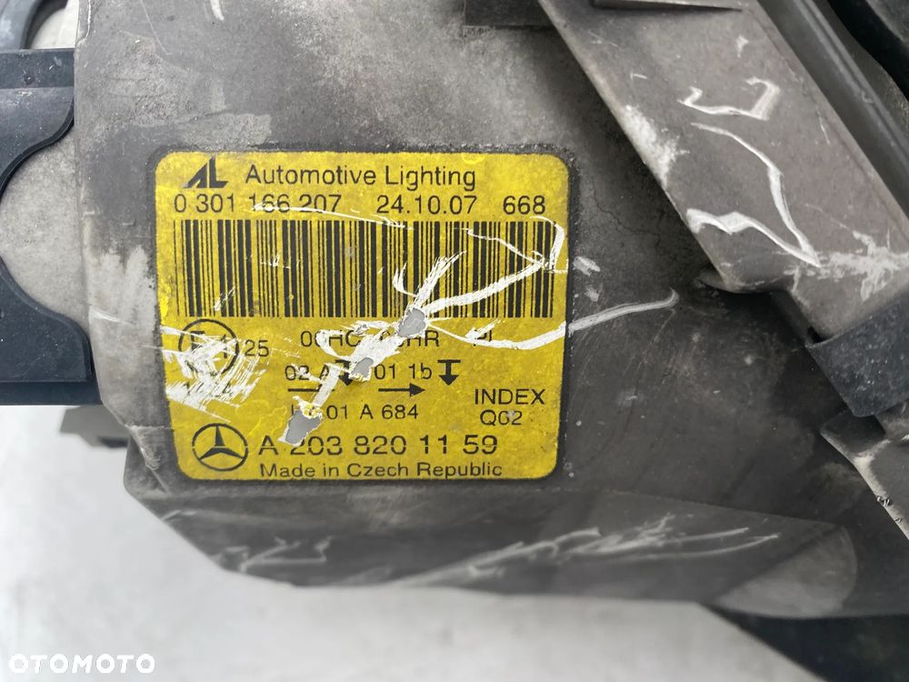 lampy c klasa w203 lift komplet eu całe - 5