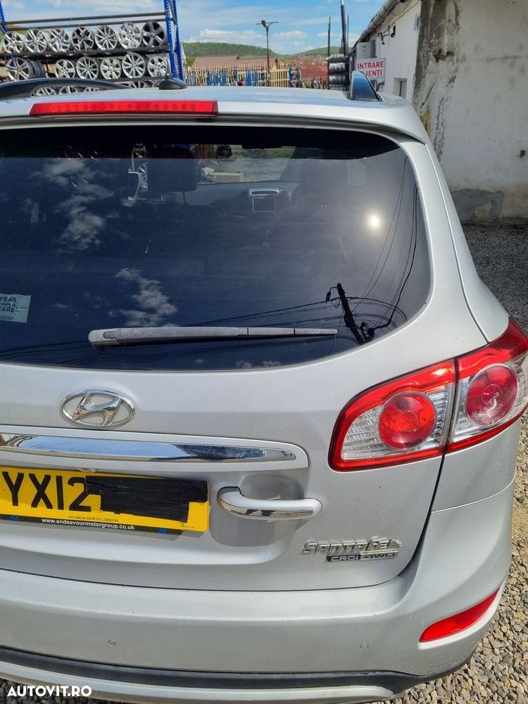 Haion Cu Luneta Hyundai Santa Fe 2 Facelift 2009 - 2012 SUV 4 Usi Shimmering Silver N3S ... - 2