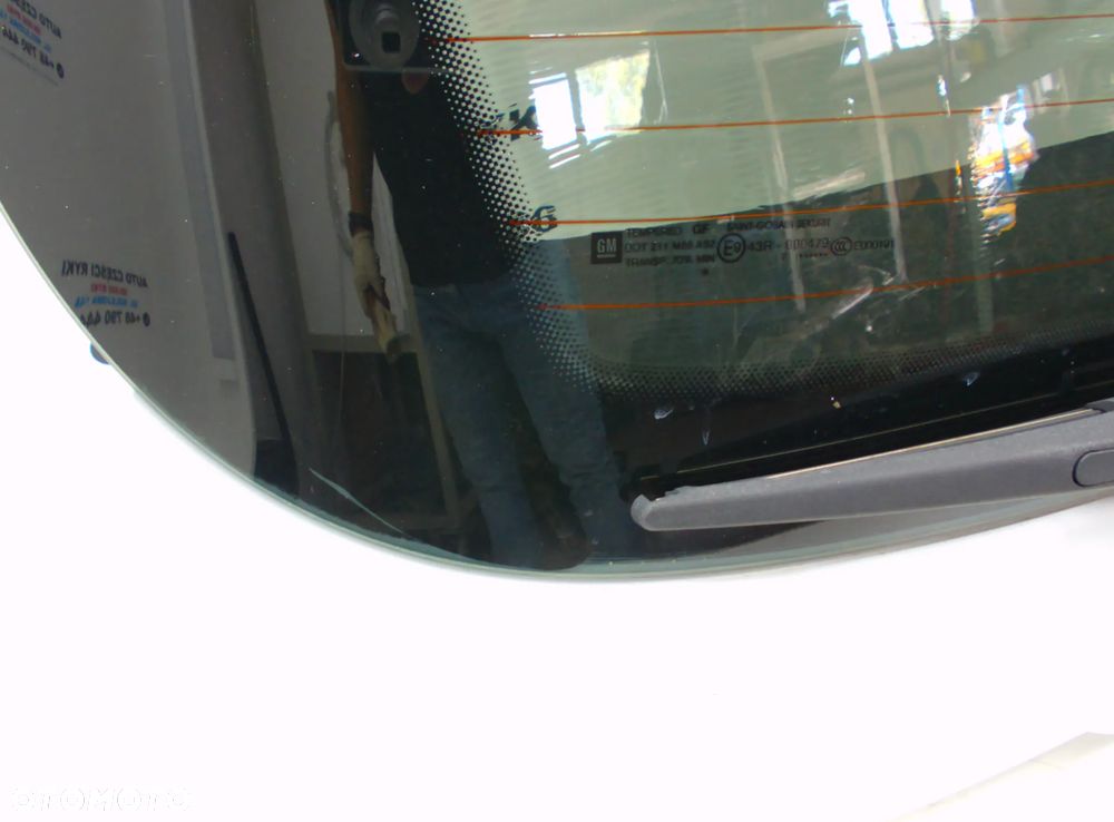 Opel Corsa D 3D HB Klapa Bagażnika Z474 Biała - 5