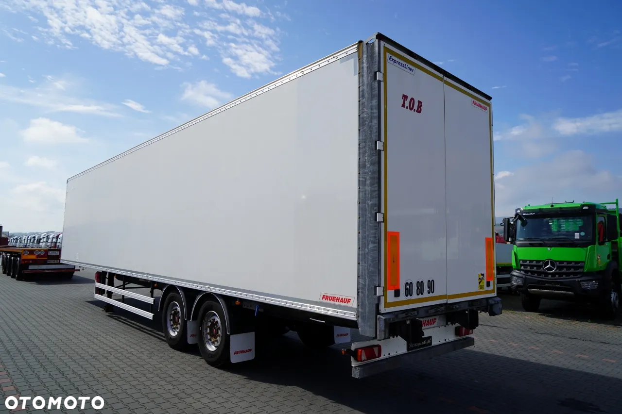 Fruehauf KONTENER / KOFFER / 2 OSIE / SAF / BARDZO MOCNA PODŁOGA: SZYNA-DESKA - 5