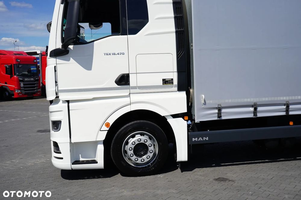 MAN TGX / 18.470 / FIRANKA / E 6 / GM / 19 PALET / RETARDER / ŁAD. 7 615 KG - 18
