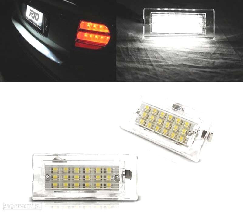 LUZES MATRÍCULA PARA BMW X5 E53 X3 LED - 1