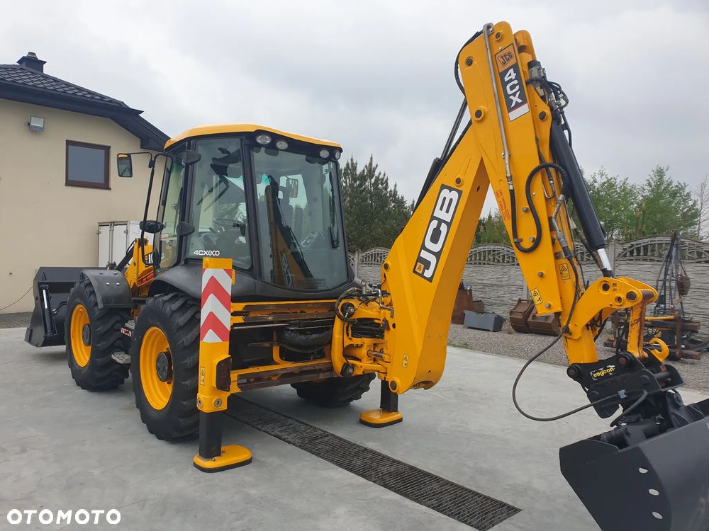 JCB 4CX eco DŻOJSTIKI TYLKO 6900MTG SPROWADZONA SUPER STAN - 4