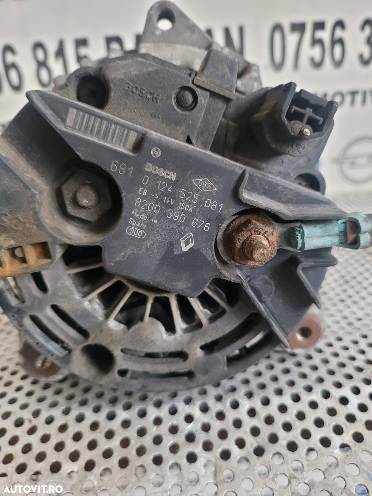 Alternator Renault Megane 2 Scenic 2 1.5 Dci Euro 4 106 Cai Injectie Siemens Cod  Testat Cu Garanti - 6