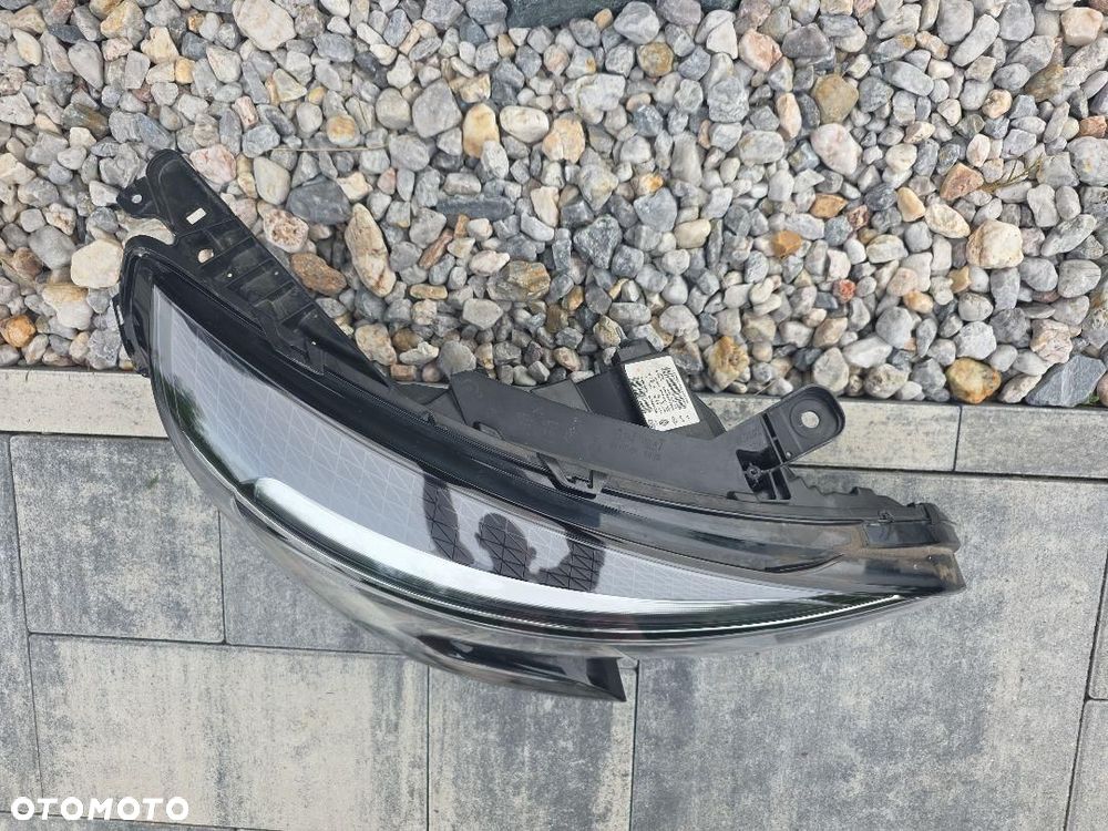 RENAULT CLIO 5 V Lampa prawa Kompletna Full Led 260107933R Długi Led Chrom - 7