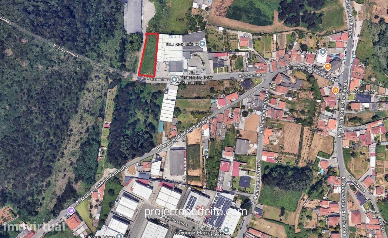 Lote de Terreno  Venda em Serzedo e Perosinho,Vila Nova de Gaia - Grande imagem: 2/5