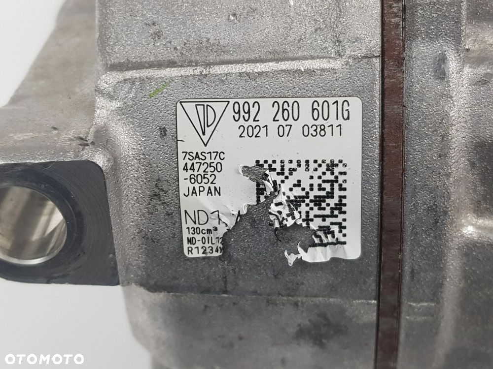 Kompresor Sprężarka klimatyzacji Porsche Cayman 982 718 992260601G - 9