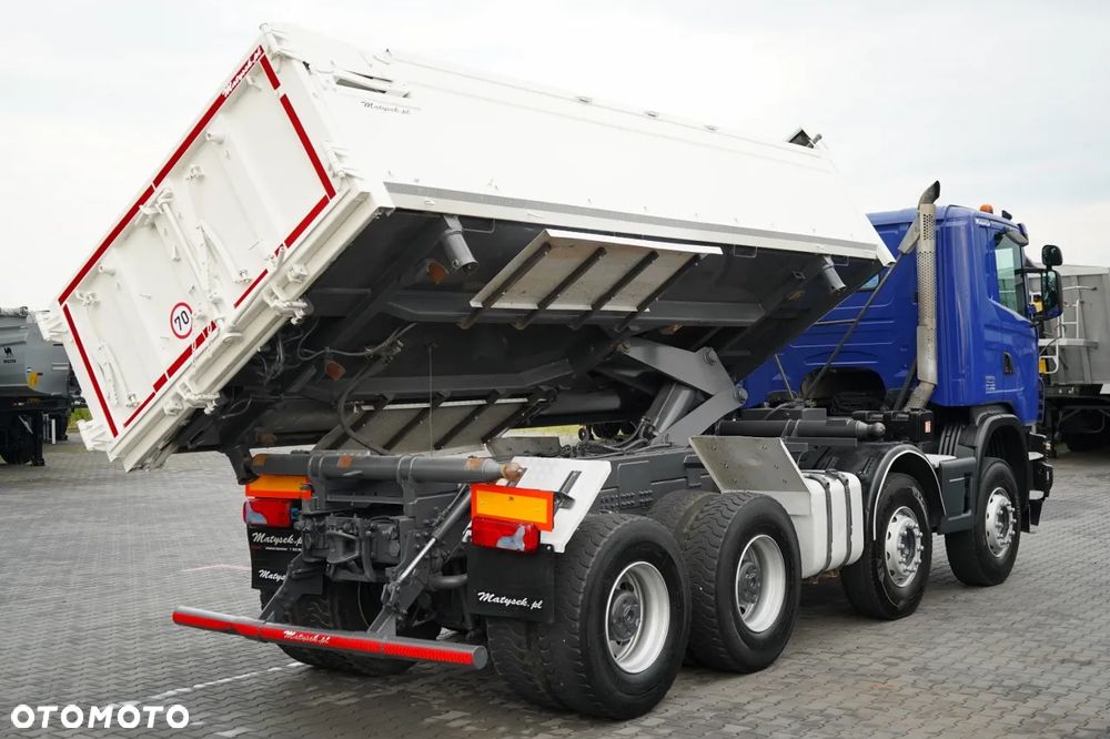 Scania G 480 / 8x4 / WYWROTKA DWUSTRONNA / HYDROBURTA / MANUAL - 16