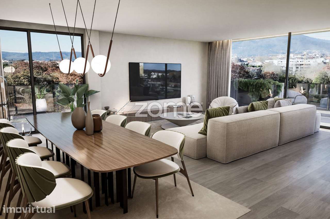 Apartamento T2 no Edifício Parque do Ave em Ponte, Guimarães - Grande imagem: 4/18