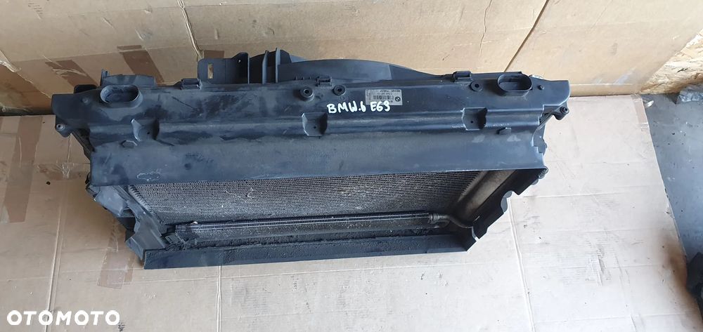 Pas przedni chłodnice wentylator BMW 6 E63 3.0 9410067 6931231 7548347 - 2