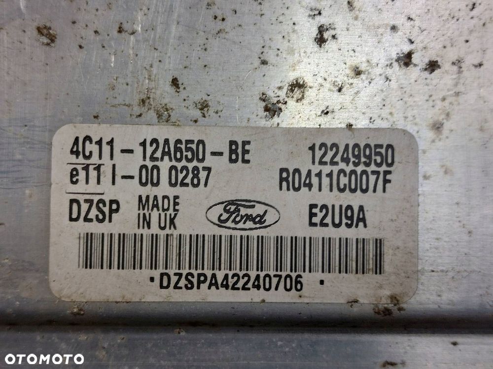 STEROWNIK SILNIKA TRANSIT V VI MK5 MK6 2.0 TDCI 4C11-12A650-BE - 2