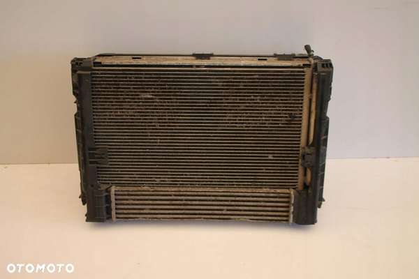 CHŁODNICE WENTYLATORY KOMPLET BMW E90 2.0D