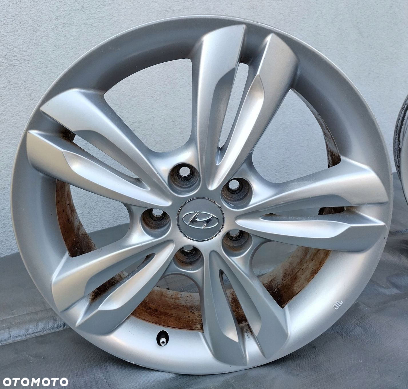 HYUNDAI IX35 09-15 FELGI ALUMINIOWE 17" 6.5Jx17 ET-48 52910-2S200 - 9