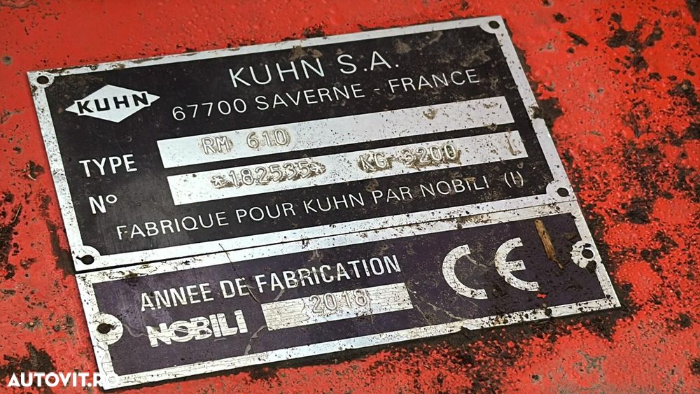 Kuhn RM 610 Tocatoare - 4