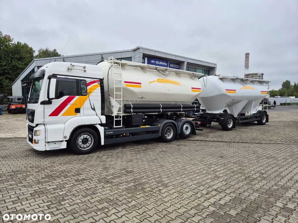 MAN TGS 26.480 / 6X2 / ADR /  NACZEPA I ZABUDOWA SPRITZER SILO 28M3 / KOMPRESOR / MOŻLIWY TDT / TRANSPORT / 1 WŁ. / NOWE SPRZĘGŁO - 14