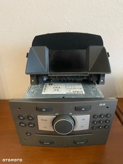 RADIO 13204082 WYŚWIETLACZ 13238548 OPEL ASTRA H III - 1