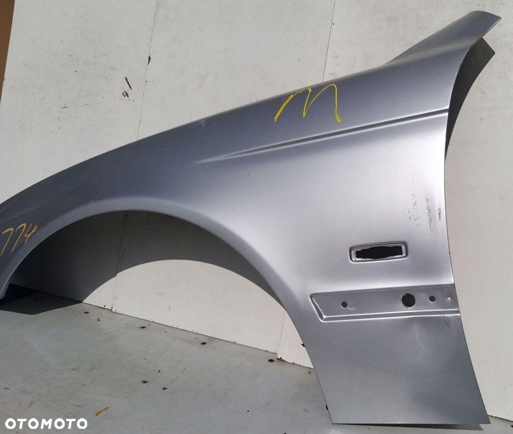 BŁOTNIK PRZEDNI LEWY BMW 5 E39 SREBRNY - 3