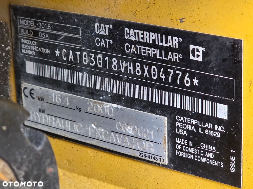 Caterpillar 301.8 - 12